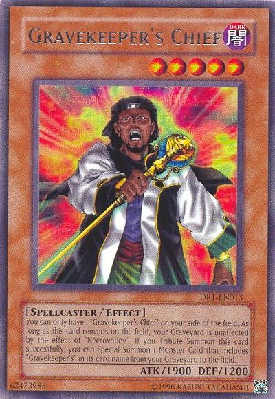Gravekeeper's Chief [DR1-EN013] Rare | GnG Games