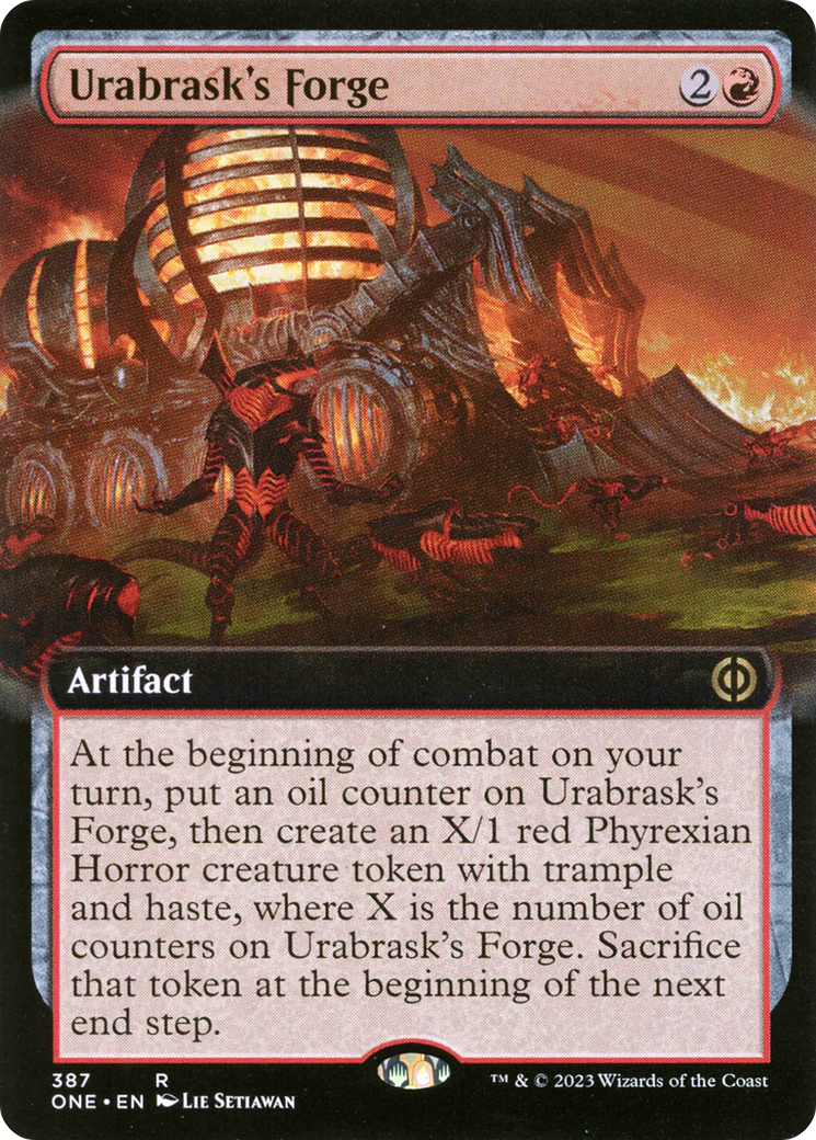 Urabrask's Forge (Extended Art) [Phyrexia: All Will Be One] | GnG Games