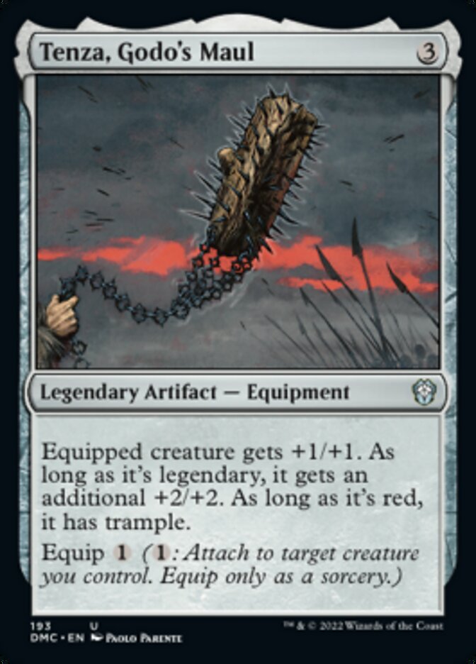 Tenza, Godo's Maul [Dominaria United Commander] | GnG Games