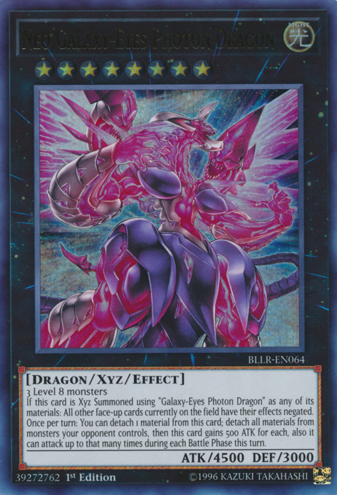 Neo Galaxy-Eyes Photon Dragon [BLLR-EN064] Ultra Rare | GnG Games