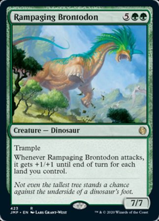 Rampaging Brontodon [Jumpstart] | GnG Games