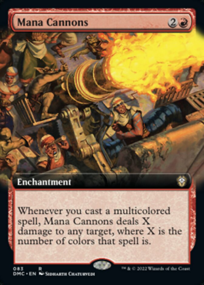 Mana Cannons (Extended Art) [Dominaria United Commander] | GnG Games