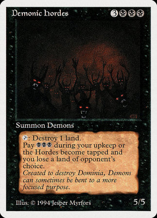 Demonic Hordes [Summer Magic / Edgar] | GnG Games