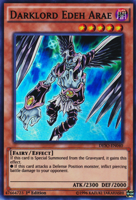 Darklord Edeh Arae [DESO-EN040] Super Rare | GnG Games