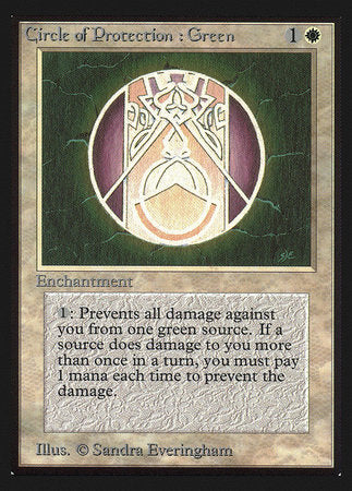 Circle of Protection: Green (IE) [Intl. Collectors’ Edition] | GnG Games