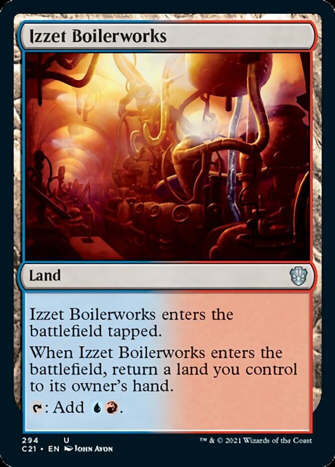 Izzet Boilerworks [Commander 2021] | GnG Games