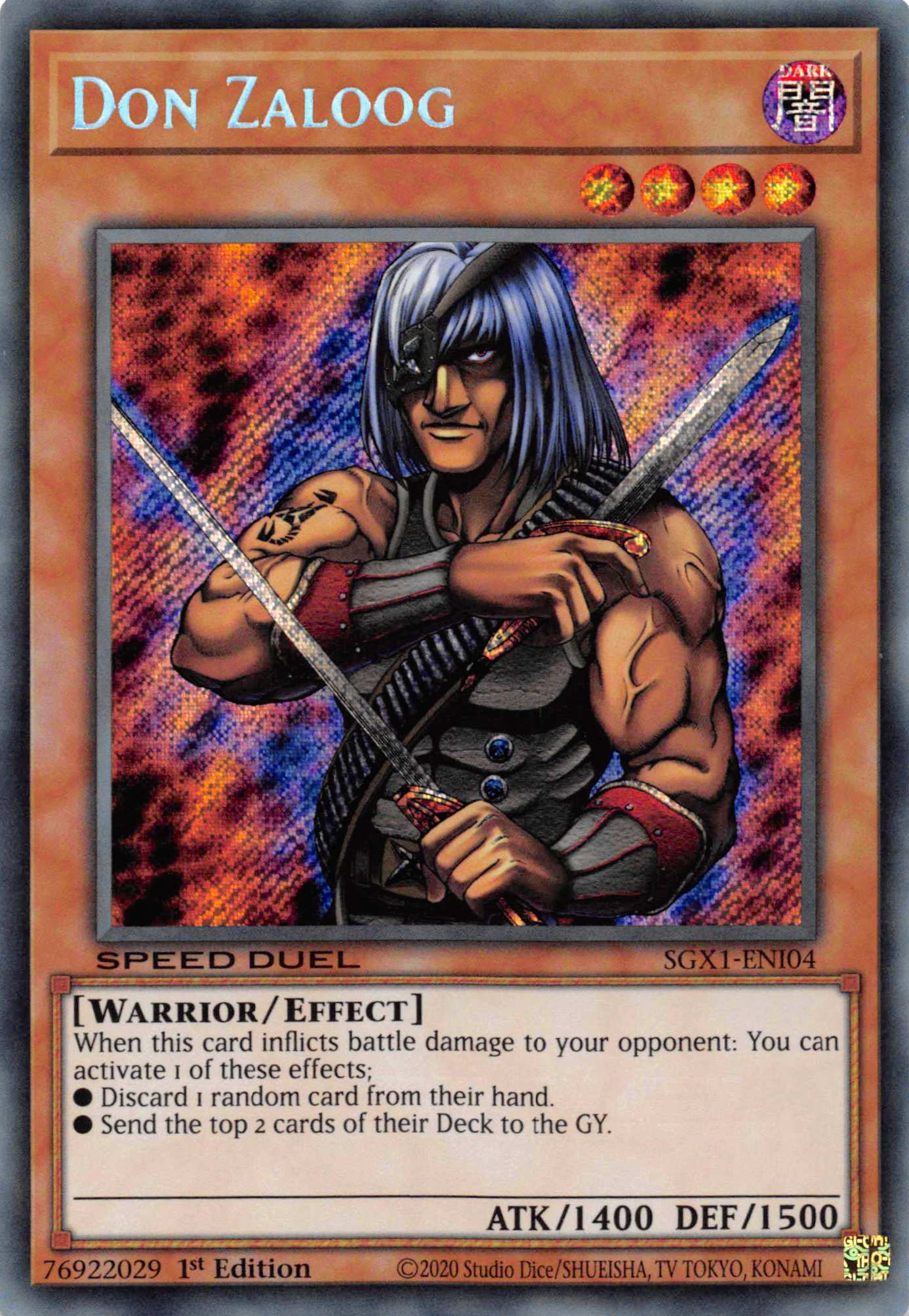 Don Zaloog [SGX1-ENI04] Secret Rare | GnG Games