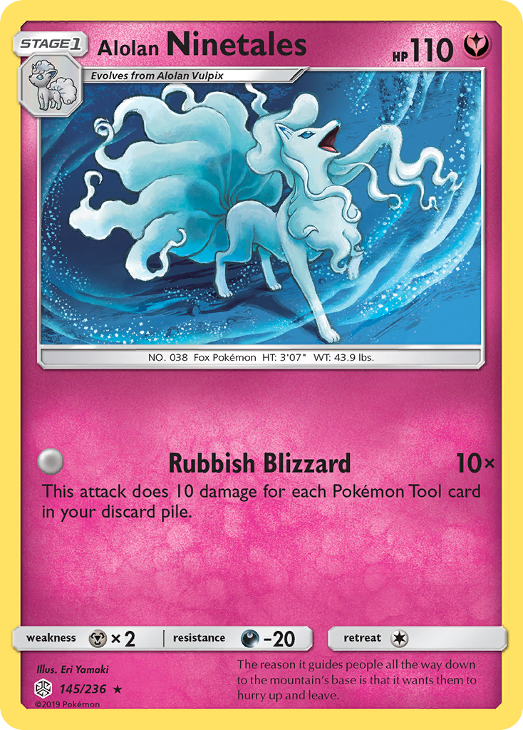 Alolan Ninetales (145/236) [Sun & Moon: Cosmic Eclipse] | GnG Games