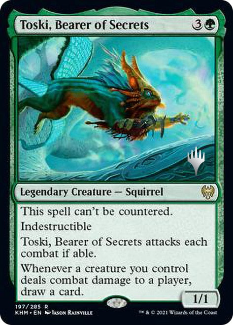 Toski, Bearer of Secrets (Promo Pack) [Kaldheim Promos] | GnG Games