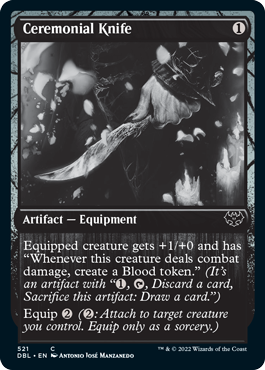 Ceremonial Knife [Innistrad: Double Feature] | GnG Games
