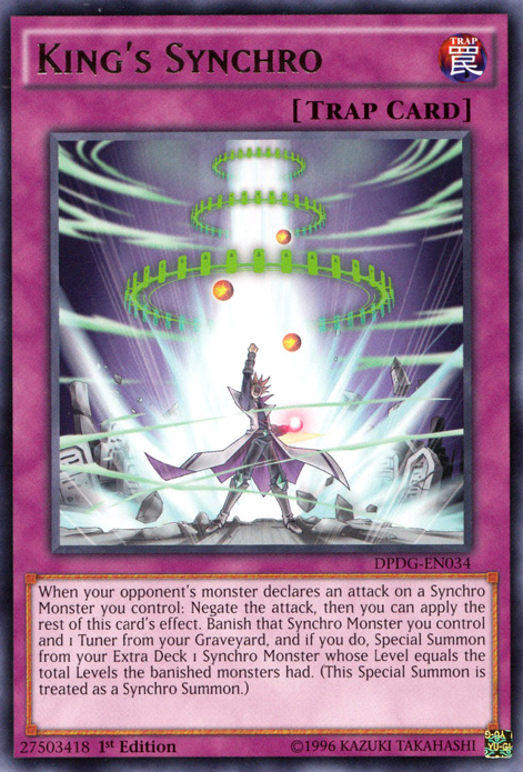 King's Synchro [DPDG-EN034] Rare | GnG Games
