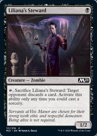 Liliana's Steward [Core Set 2021] | GnG Games