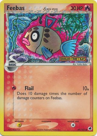 Feebas (49/101) (Delta Species) (Stamped) [EX: Dragon Frontiers] | GnG Games