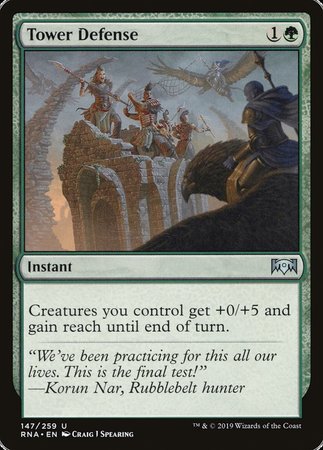 Tower Defense [Ravnica Allegiance] | GnG Games