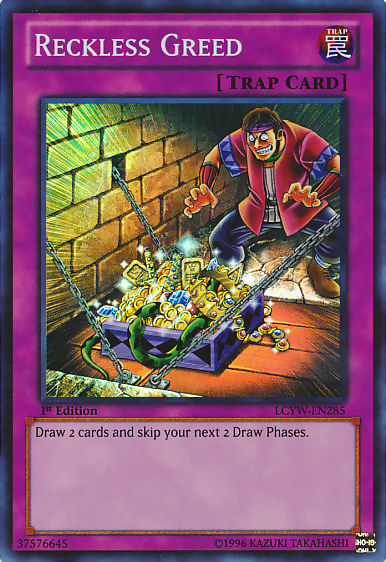 Reckless Greed [LCYW-EN285] Super Rare | GnG Games