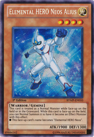 Elemental HERO Neos Alius [RYMP-EN010] Secret Rare | GnG Games