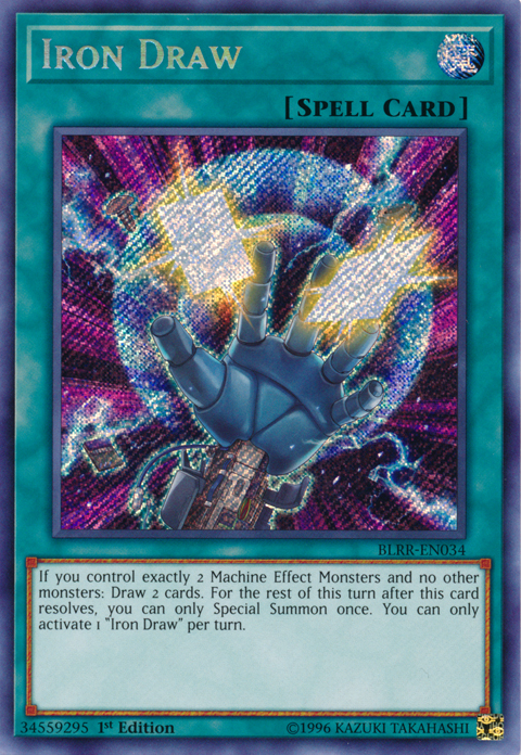 Iron Draw [BLRR-EN034] Secret Rare | GnG Games