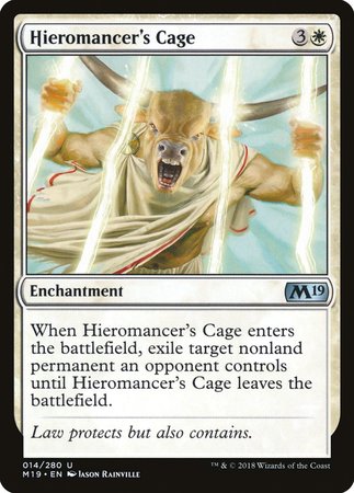 Hieromancer's Cage [Core Set 2019] | GnG Games