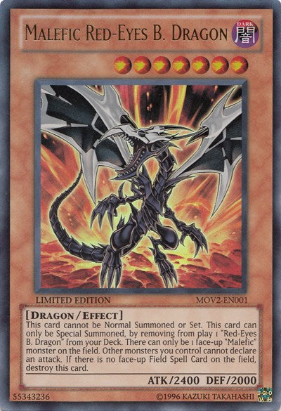 Malefic Red-Eyes B. Dragon [MOV2-EN001] Ultra Rare | GnG Games