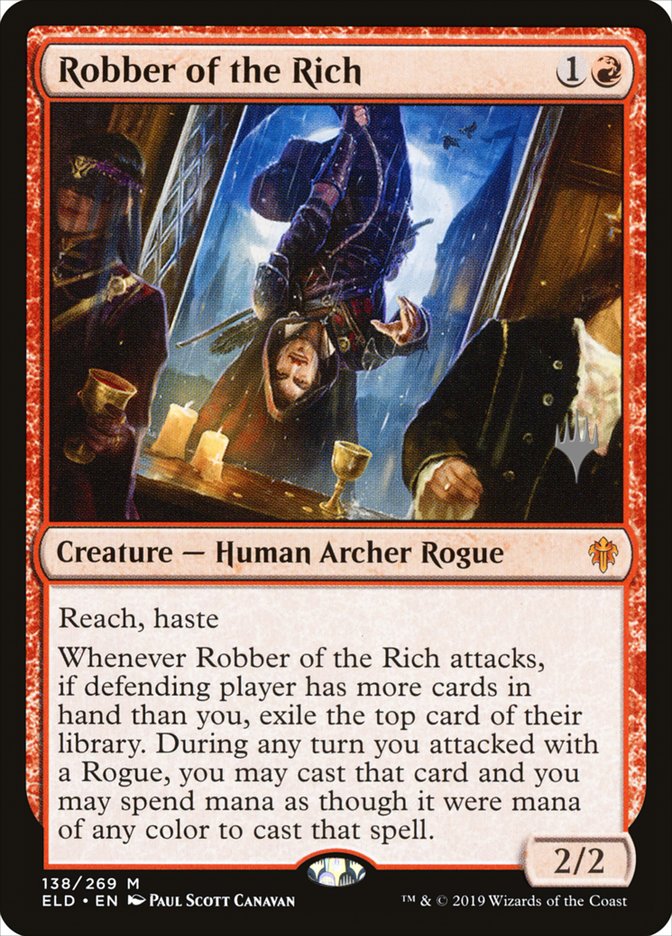 Robber of the Rich (Promo Pack) [Throne of Eldraine Promos] | GnG Games