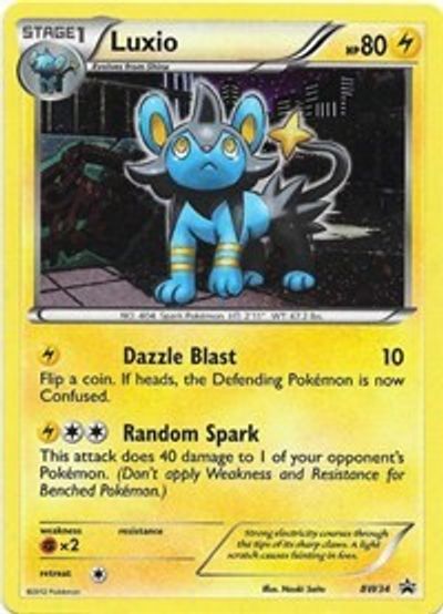 Luxio (BW34) (Cosmos Holo) [Black & White: Black Star Promos] | GnG Games