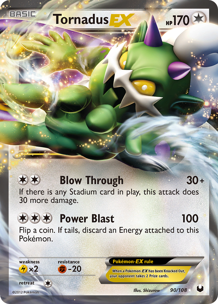 Tornadus EX (90/108) [Black & White: Dark Explorers] | GnG Games