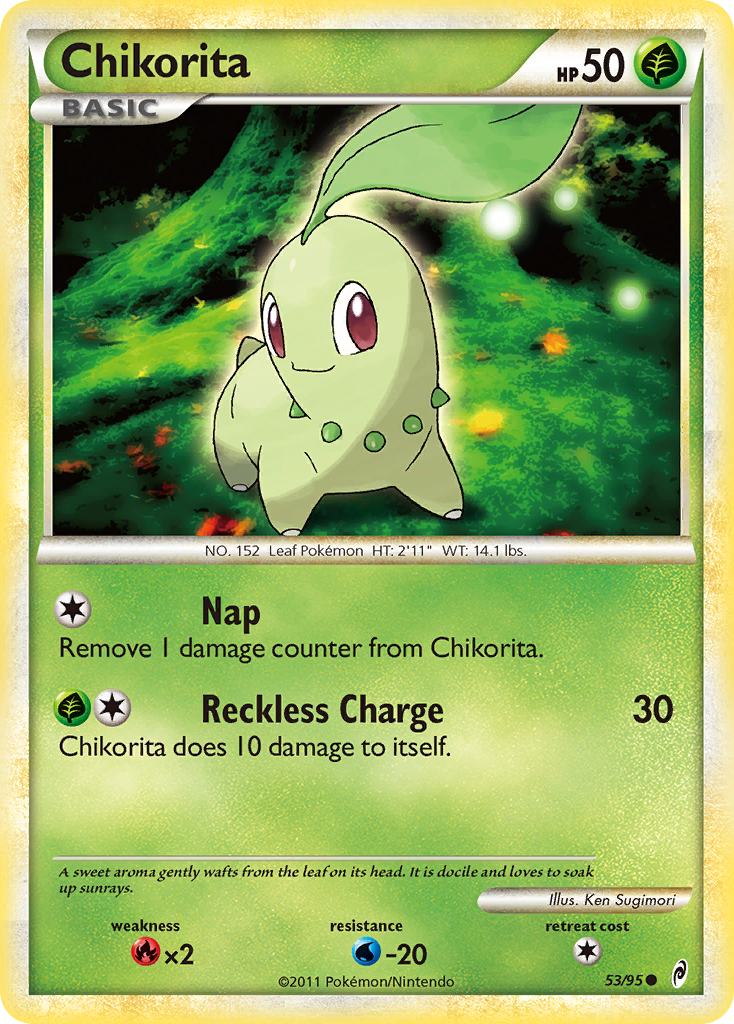 Chikorita (53/95) [HeartGold & SoulSilver: Call of Legends] | GnG Games