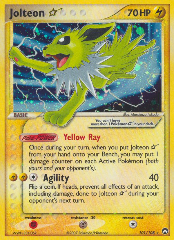 Jolteon Star (101/108) [EX: Power Keepers] | GnG Games