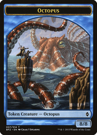 Octopus Token [Battle for Zendikar Tokens] | GnG Games