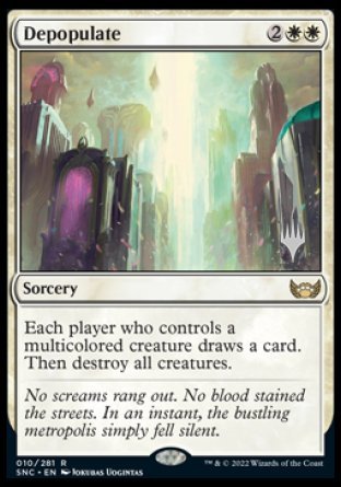 Depopulate (Promo Pack) [Streets of New Capenna Promos] | GnG Games