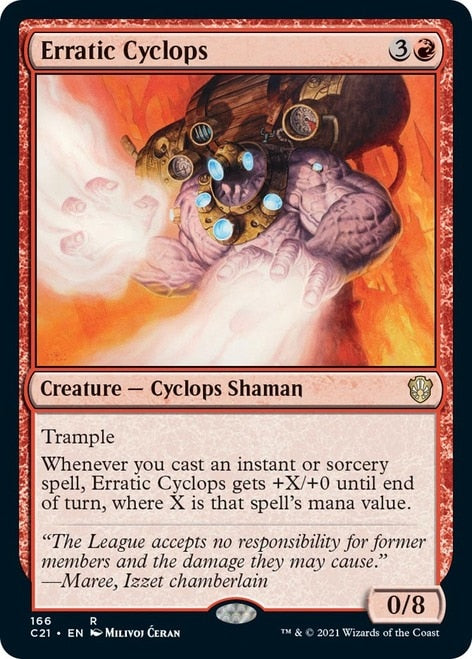 Erratic Cyclops [Commander 2021] | GnG Games