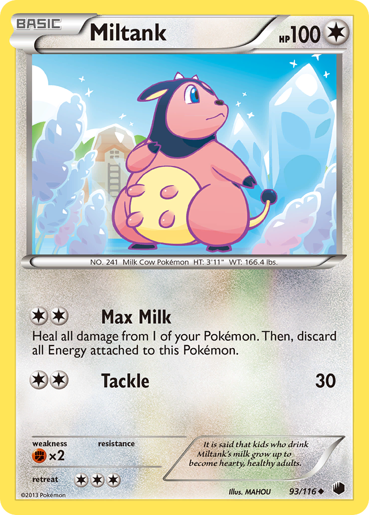 Miltank (93/116) [Black & White: Plasma Freeze] | GnG Games