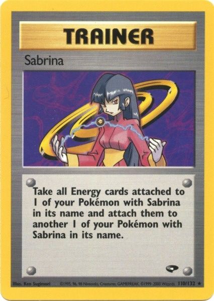 Sabrina (110/132) [Gym Challenge Unlimited] | GnG Games