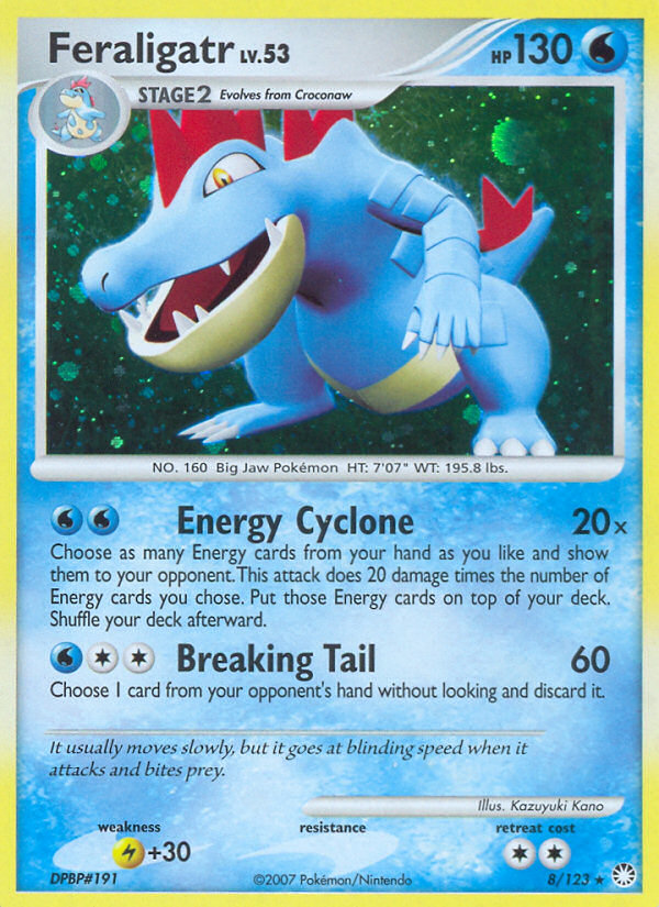 Feraligatr (8/123) [Diamond & Pearl: Mysterious Treasures] | GnG Games