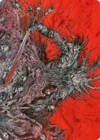 Varragoth, Bloodsky Sire Art Card [Kaldheim: Art Series] | GnG Games