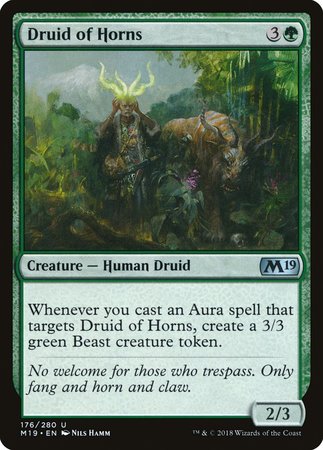 Druid of Horns [Core Set 2019] | GnG Games