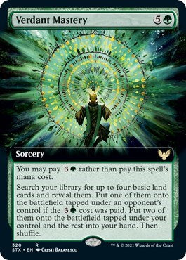 Verdant Mastery (Extended) [Strixhaven: School of Mages] | GnG Games