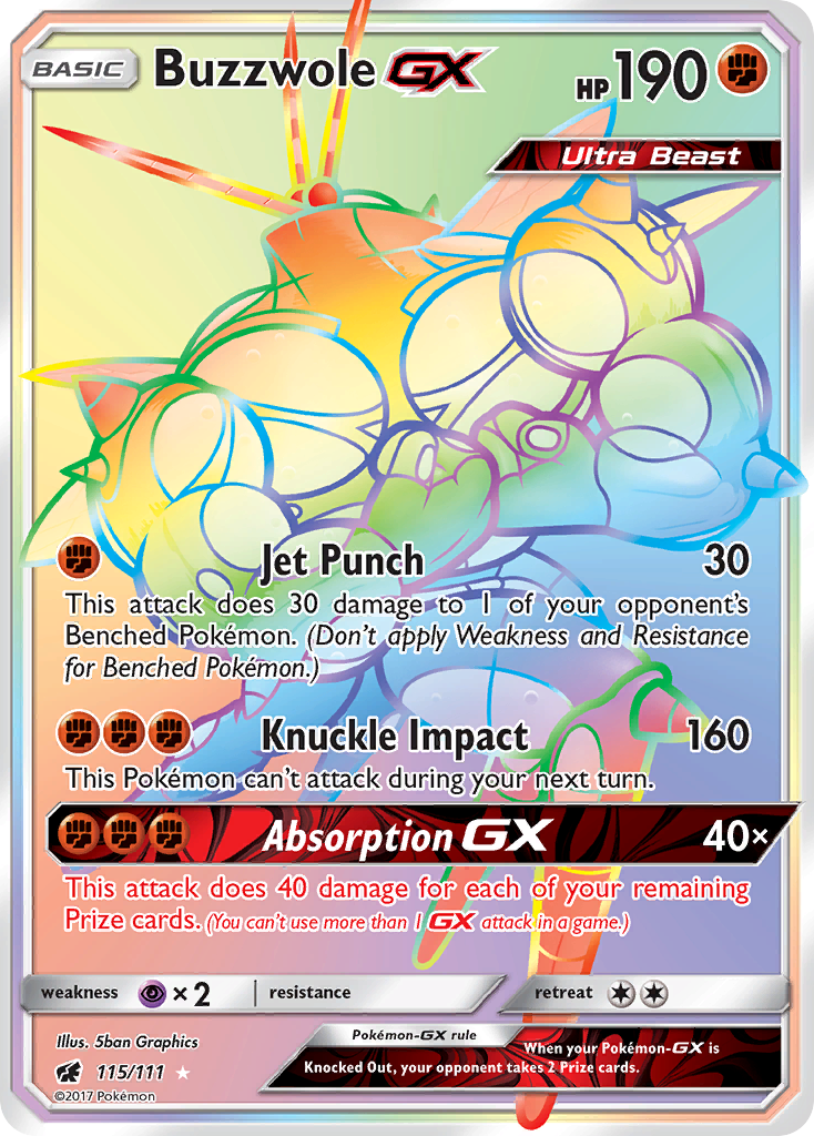 Buzzwole GX (115/111) [Sun & Moon: Crimson Invasion] | GnG Games