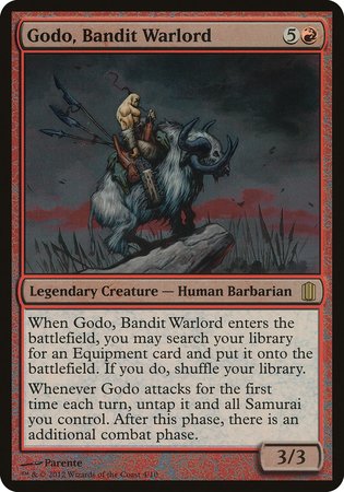 Godo, Bandit Warlord (Commander's Arsenal) [Commander's Arsenal Oversized] | GnG Games