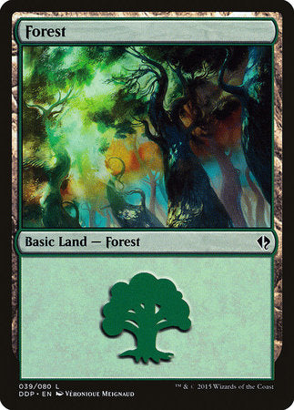 Forest (39) [Duel Decks: Zendikar vs. Eldrazi] | GnG Games