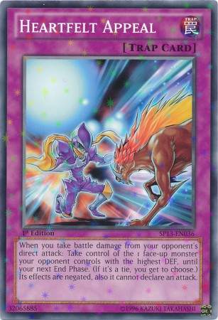 Heartfelt Appeal [SP13-EN036] Starfoil Rare | GnG Games