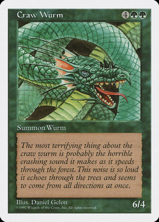 Craw Wurm [Fifth Edition] | GnG Games