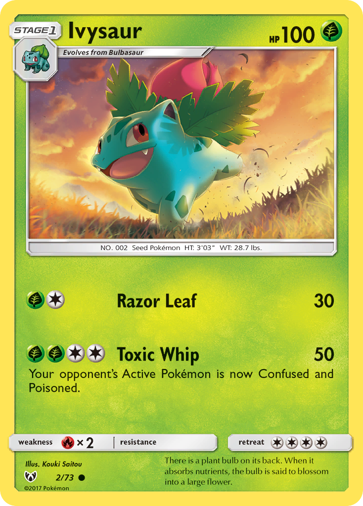 Ivysaur (2/73) [Sun & Moon: Shining Legends] | GnG Games