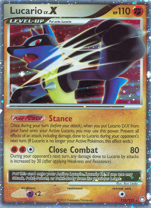 Lucario LV.X (122/123) [Diamond & Pearl: Mysterious Treasures] | GnG Games