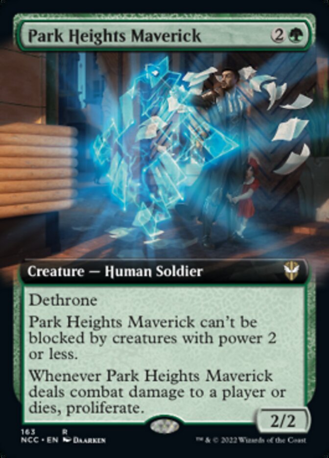 Park Heights Maverick (Extended Art) [Streets of New Capenna Commander] | GnG Games