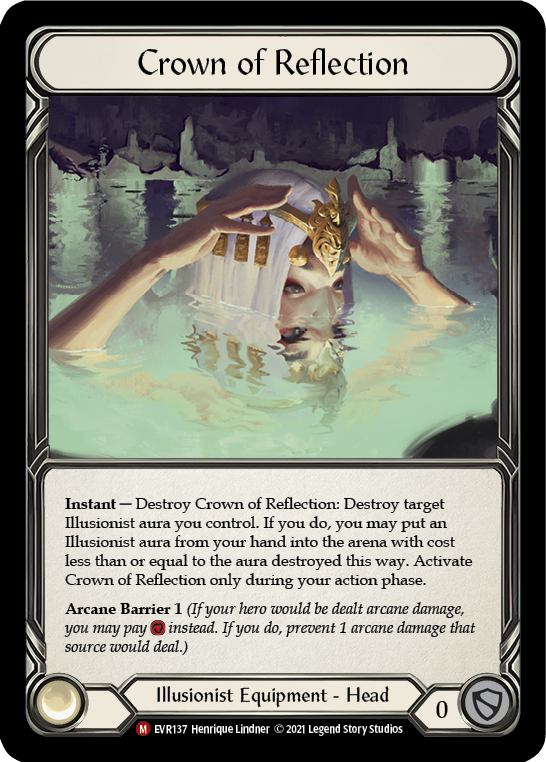 Crown of Reflection [EVR137] (Everfest)  1st Edition Cold Foil | GnG Games