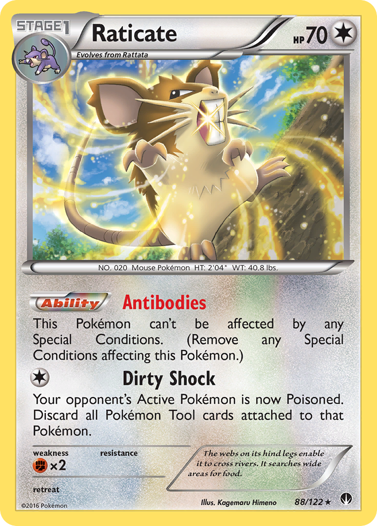 Raticate (88/122) [XY: BREAKpoint] | GnG Games