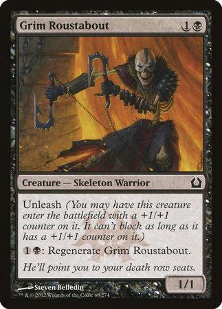 Grim Roustabout [Return to Ravnica] | GnG Games