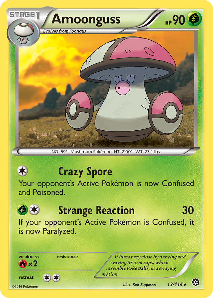 Amoonguss (13/114) [XY: Steam Siege] | GnG Games