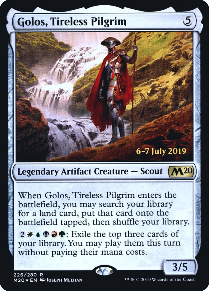 Golos, Tireless Pilgrim  [Core Set 2020 Prerelease Promos] | GnG Games